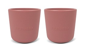 Bilde av Filibabba Krus Silikon 2-pakning (Rosa)