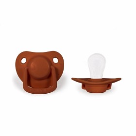Bilde av Filibabba Napp Silikon 2-pack 0-6m (Rust)