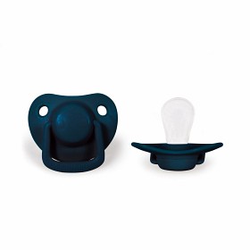 Bilde av Filibabba Napp Silikon 2-pack 0-6m (Dark Blue)
