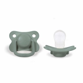 Bilde av Filibabba Napp Silikon 2-pack 6+m (Moss Green)