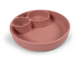 Bilde av Filibabba Silikon Tallerken (Rosa)