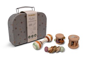 Bilde av Filibabba Lekveske Med 4 Instrumenter (Brun)