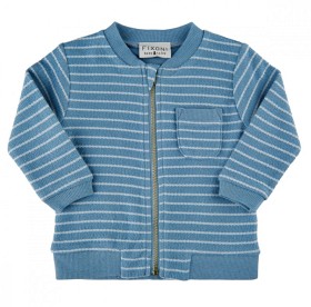 Bilde av Fixoni Cardigan Sweat (Faded Denim)