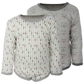 Bilde av Fixoni Joy Långärmad Body 2-pack (Cloudburst)
