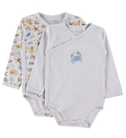 Bilde av Fixoni Omlottbody 2-Pack (Baby Blue)