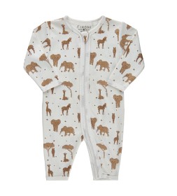 Bilde av Fixoni Pyjamas utan fötter (Off White)