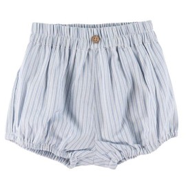 Bilde av Fixoni Shorts med ränder (Faded Denim)