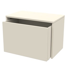 Bilde av FLEXA Dots Oppbevaringsbenk 3-i-1 (Cream)