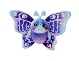 Bilde av Fluffyfly Sommerfugl Kosedyr Blå