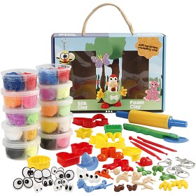 Bilde av Foam Clay och Silk Clay Set