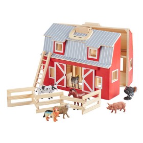 Bilde av Melissa & Doug Bondegård med hysdyr