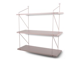 Bilde av Form Living Vägghylla Trio (Rosa)