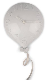 Bilde av Form Living Väggklocka (Ballong Vit)