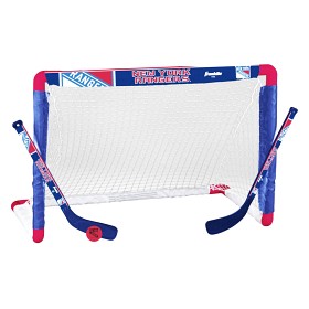 Bilde av Franklin - Minihockeyset Målbur+klubbor Rangers