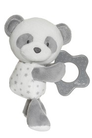 Bilde av Fresh Kid Panda! Panda! Bitleksak m. Skallra, grå