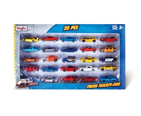 Bilde av Fresh Metal miniatyrbiler 25-pakk 
