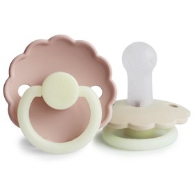 Bilde av Daisy Silikonnapp 2-Pack Størrelse  2 (Blush Night/Cream Night)