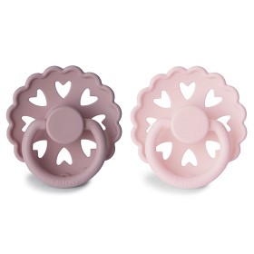 Bilde av FRIGG Fairytale Silikon Smokk 2-pack Size 2 (The Little Mermaid/The Snow Queen)