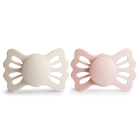 Bilde av FRIGG Lucky Smokk Symmetrisk 2-Pack Size 2 (Cream/Blush)