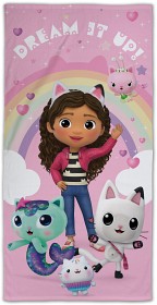 Bilde av Gabbys Dollhouse Håndkle 70×140 cm (Dream It Up)