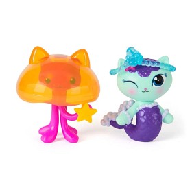Bilde av Gabby’s Dollhouse Figursett MerCat & Kitty JellyFish