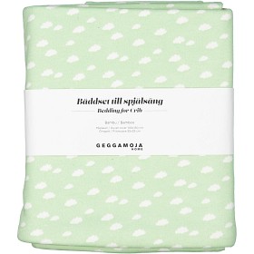 Bilde av Geggamoja Bamboo Bäddset (Moln Mint)