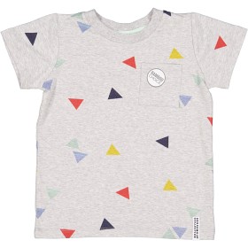 Bilde av Geggamoja Bambu T-shirt (Grey triangle)