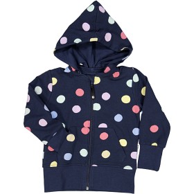 Bilde av Geggamoja College hoodie (Navy) multi dots)