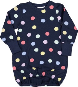 Bilde av Geggamoja College Klänning (Navy multi dots)