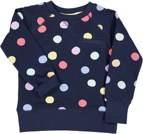 Bilde av Geggamoja College sweather (Navy) multi dots)