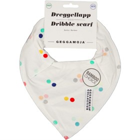 Bilde av Geggamoja Drybib Bambus (Prikker Multi)