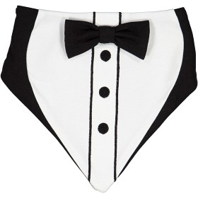 Bilde av Geggamoja Drybib Tuxedo (Vit)
