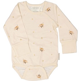 Bilde av Geggamoja Mrs Mighetto Bambu Långärmad Body Long ear (Beige)
