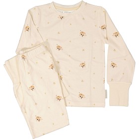 Bilde av Geggamoja Mrs Mighetto Bambu Tvådelad pyjamas Long ear (Beige)