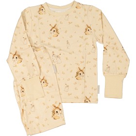 Bilde av Geggamoja Mrs Mighetto Bambu Tvådelad pyjamas Stella (Puder)