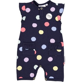 Bilde av Geggamoja Bambu summer suit (Navy) multi dots)