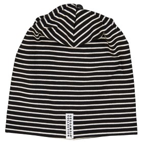 Bilde av Geggamoja Topline Fleece Mössa Classic (Svart/Vit)