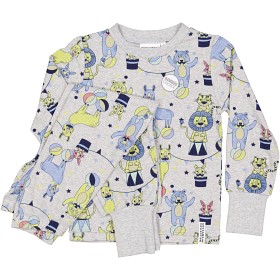 Bilde av Geggamoja Bambu Two piece pyjamas (Grey circus)