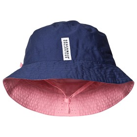 Bilde av Geggamoja Reversible Sunny hat (Navy/pink)