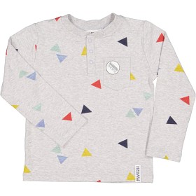 Bilde av Geggamoja Bambu grandpa t-shirt (Grey triangle)