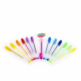 Bilde av Gelpennor Glitter (12 st) 