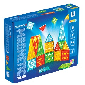 Bilde av Geomag Gems Magnetbrikker 16-deler