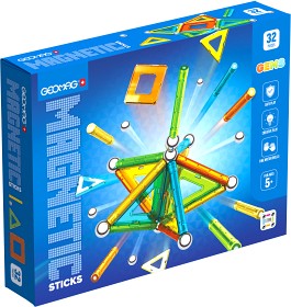 Bilde av Geomag Gems magnetiske byggesett 32 deler 