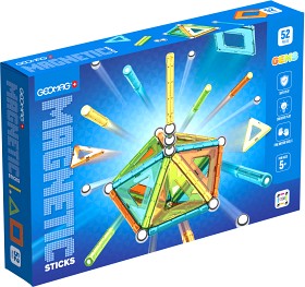 Bilde av Geomag Gems magnetiske byggesett 52 deler