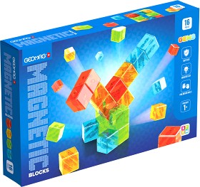 Bilde av Geomag Gems magnetiske klosser 16 deler