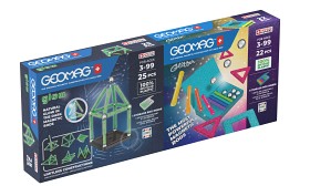 Bilde av Geomag Glow & Glitter 47-deler (bundling)