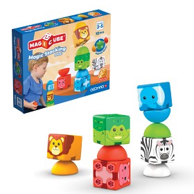 Bilde av Geomag Magicube Blocks stacking safari 10-delar
