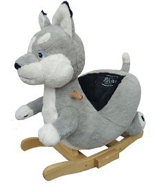 Bilde av Gerardo Toys Gyngedyr Ulv (Grå)
