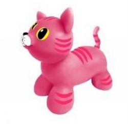 Bilde av Gerardo Toys Hoppdjur Katt (Rosa)