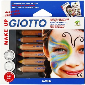 Bilde av Giotto - Ansiktsmålning Classic colors 6 st